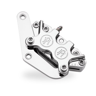performance machine ブレーキキャリパー 4 Piston Caliper & Bracket | Brake Systems - Front