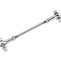 6" STEEL ANCHOR ROD ASSEMBLY - 5/16" BALL ROD ENDS