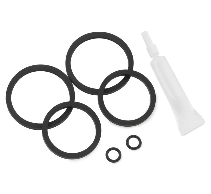 thumbnail image 2 of Brembo OEM P4 32/32mm Caliper Rebuild Kit – Seals & Pistons For 4-Piston Brakes (Ducati, Aprilia) 2 of 2