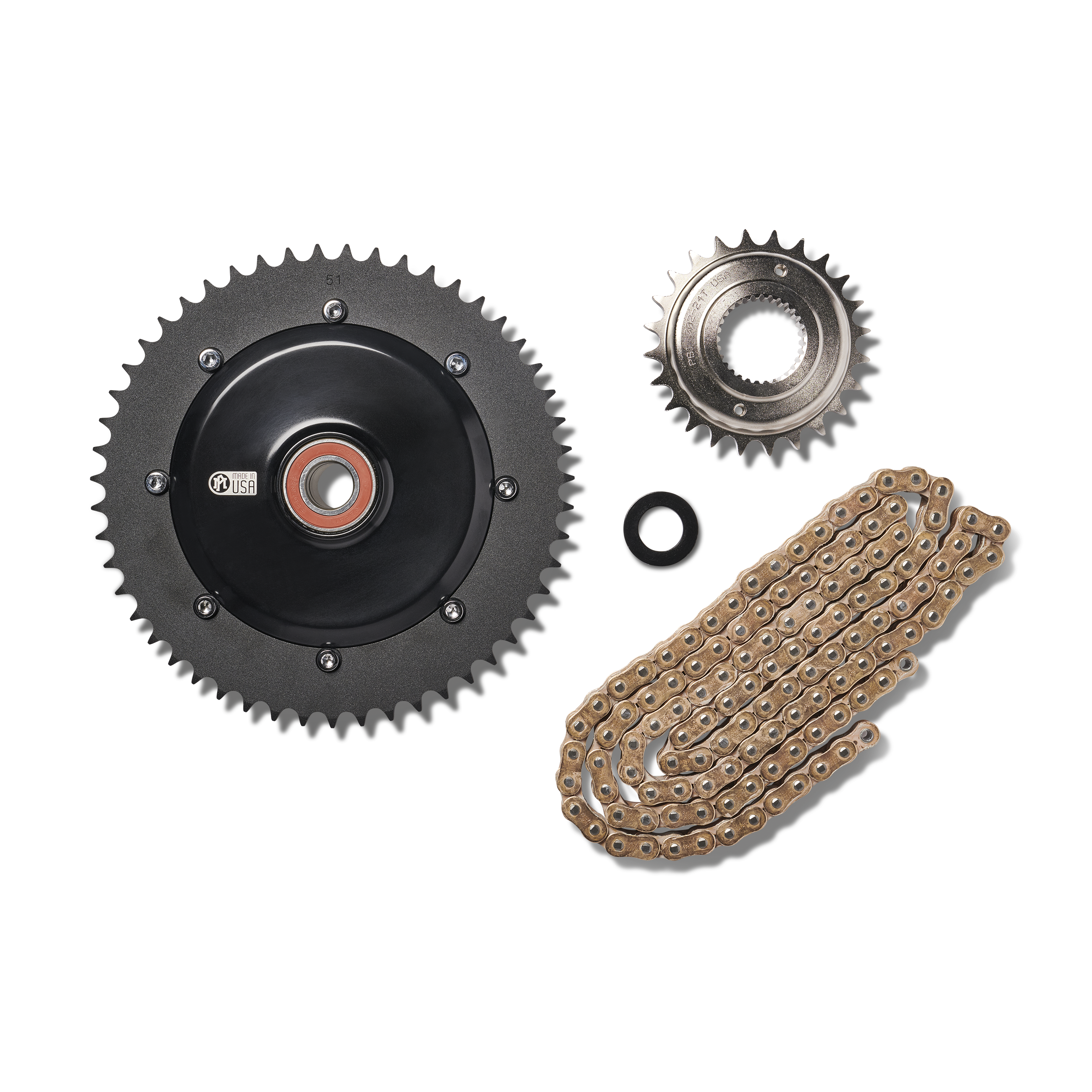 CUSH DRIVE CHAIN CONVERSION KIT, Chain Sprocket Kits