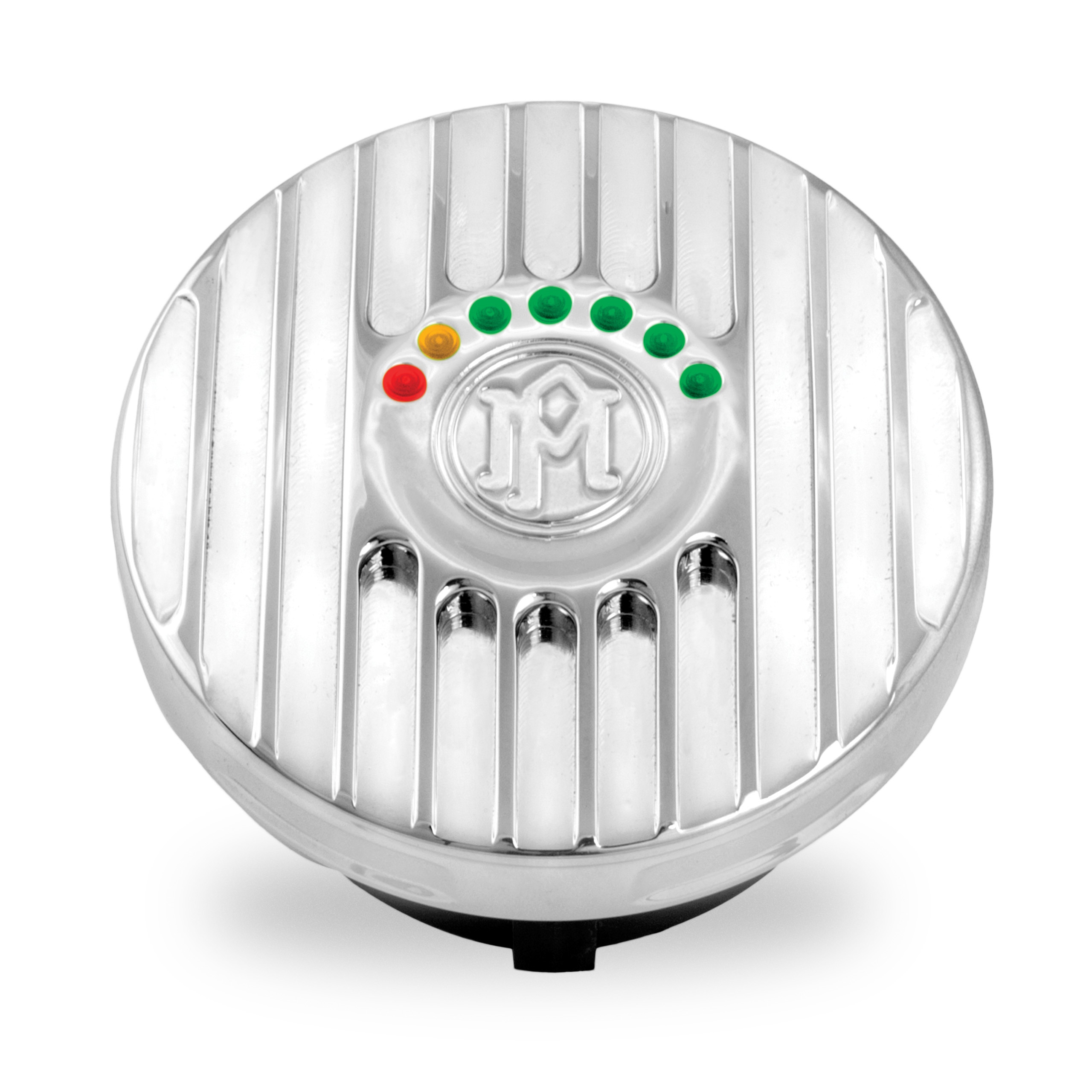 LED Fuel Gauge Caps Grill Accessories