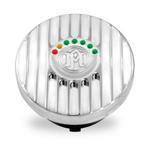 LED Fuel Gauge Caps - Grill