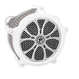 Recon Faceplate for Super Gas Air Cleaner Chrome | FACEPLATE ONLY |