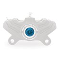 Vintage 4 Piston Caliper - Blue Ano Bolt